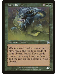 Magic: The Gathering Kavu Howler (079) Lightly Played