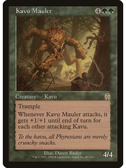 Magic: The Gathering Kavu Mauler (080) Heavily Played