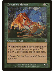 Magic: The Gathering Penumbra Bobcat (082) Heavily Played