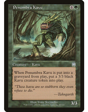 Magic: The Gathering Penumbra Kavu (083) Damaged