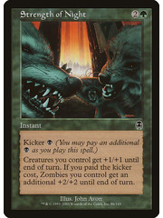 Magic: The Gathering Strength of Night (086) Lightly Played