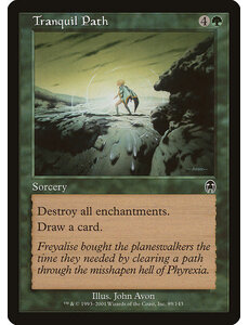 Magic: The Gathering Tranquil Path (089) Lightly Played