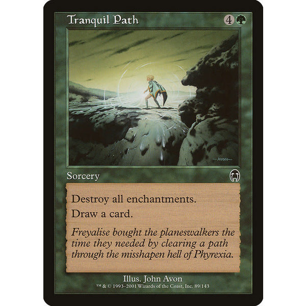 Magic: The Gathering Tranquil Path (089) Lightly Played