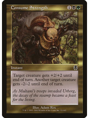 Magic: The Gathering Consume Strength (093) Moderately Played