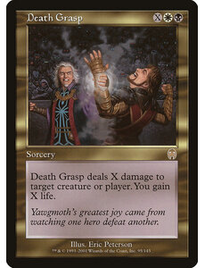 Magic: The Gathering Death Grasp (095) Heavily Played