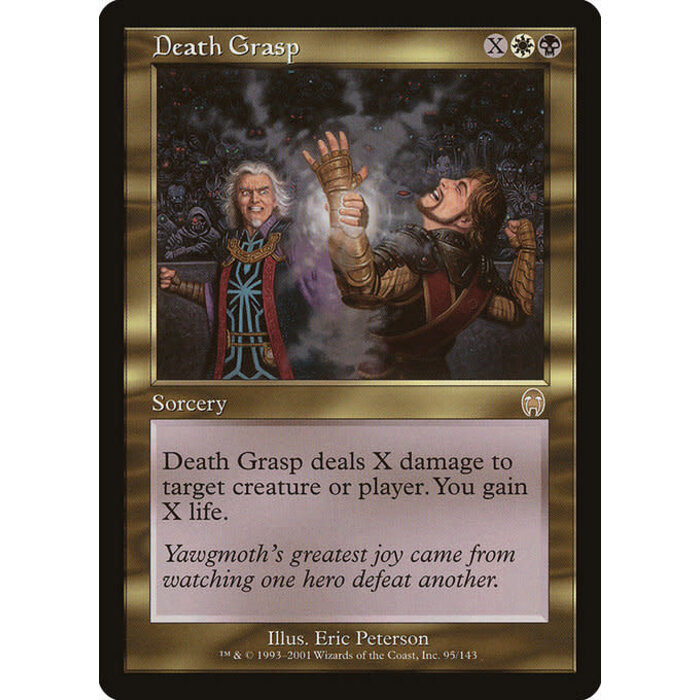 Magic: The Gathering Death Grasp (095) Moderately Played
