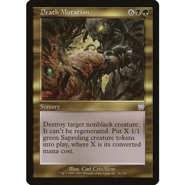 Magic: The Gathering Death Mutation (096) Damaged