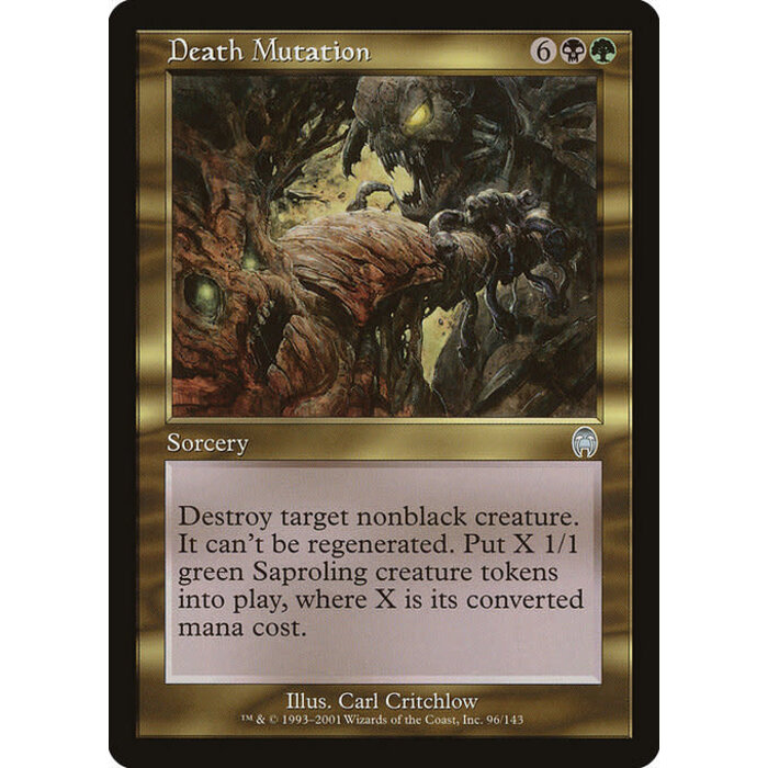 Magic: The Gathering Death Mutation (096) Damaged