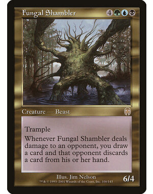 Magic: The Gathering Fungal Shambler (100) Damaged