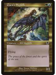Magic: The Gathering Gaea's Skyfolk (101) Moderately Played