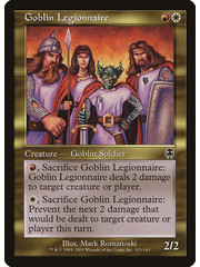 Magic: The Gathering Goblin Legionnaire (103) Damaged