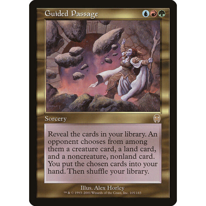 Magic: The Gathering Guided Passage (105) Heavily Played