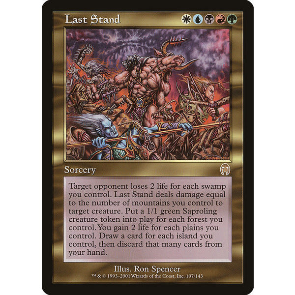 Magic: The Gathering Last Stand (107) Damaged