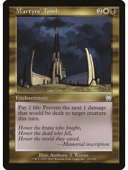 Magic: The Gathering Martyrs' Tomb (110) Moderately Played