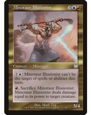 Magic: The Gathering Minotaur Illusionist (111) Lightly Played