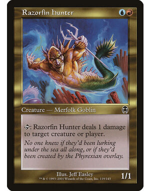 Magic: The Gathering Razorfin Hunter (119) Lightly Played