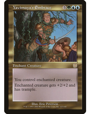 Magic: The Gathering Yavimaya's Embrace (127) Damaged