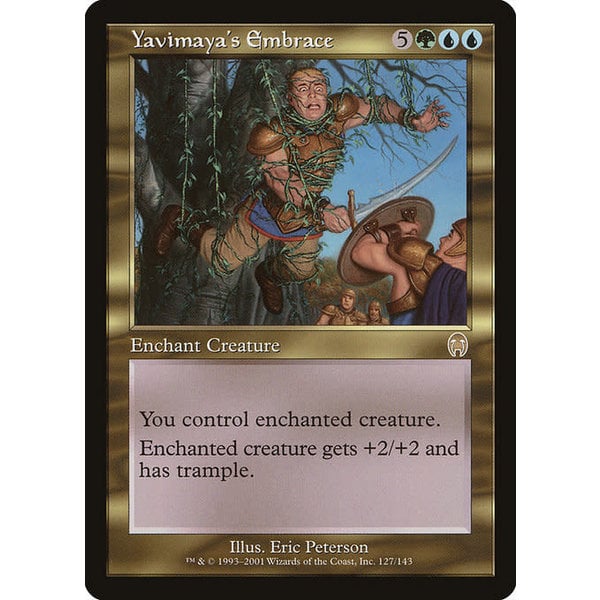 Magic: The Gathering Yavimaya's Embrace (127) Damaged