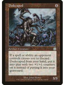 Magic: The Gathering Dodecapod (134) Damaged