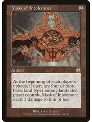 Magic: The Gathering Mask of Intolerance (138) Heavily Played