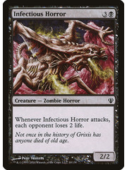 Magic: The Gathering Infectious Horror (018) Lightly Played