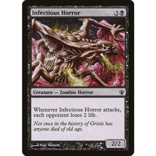 Magic: The Gathering Infectious Horror (018) Lightly Played