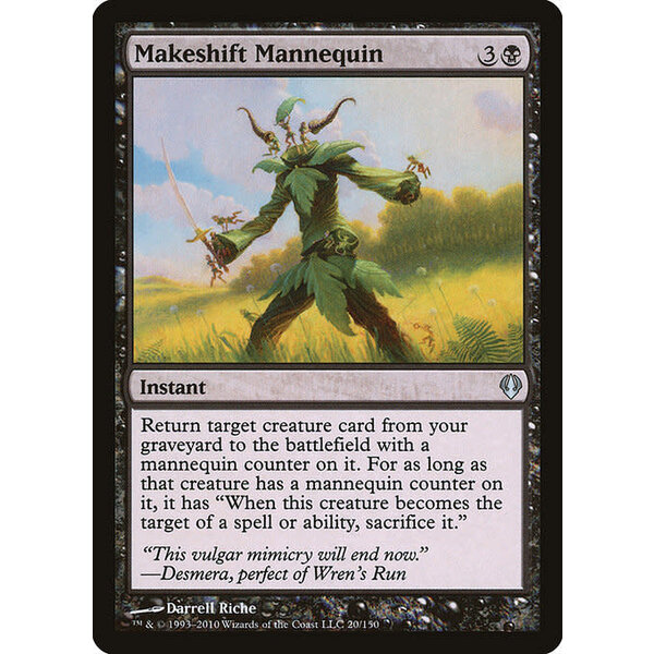 Magic: The Gathering Makeshift Mannequin (020) Lightly Played