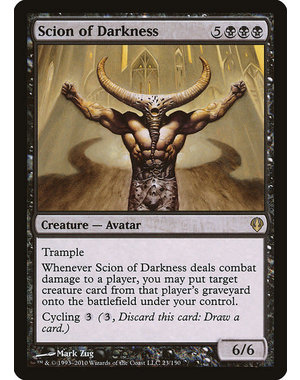 Magic: The Gathering Scion of Darkness (023) Moderately Played