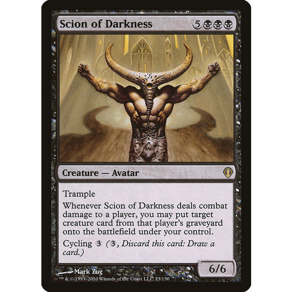 Magic: The Gathering Scion of Darkness (023) Moderately Played