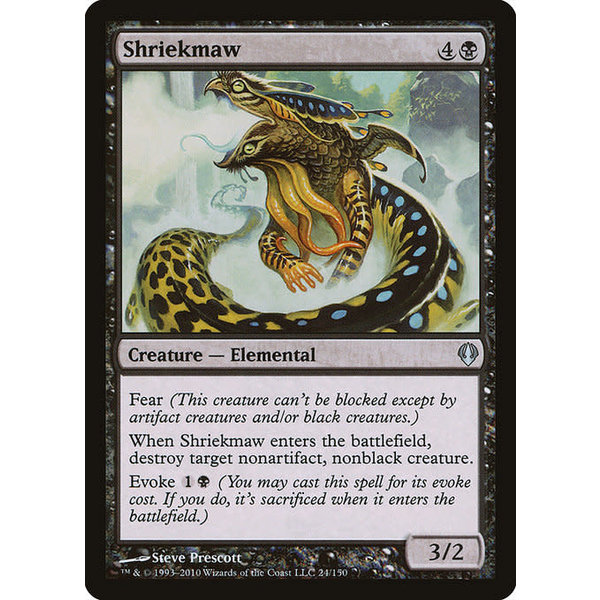 Magic: The Gathering Shriekmaw (024) Moderately Played