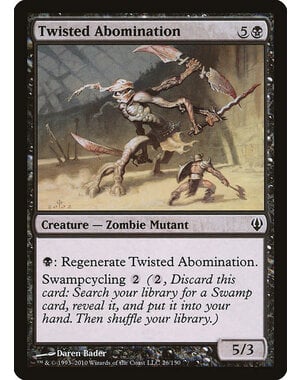 Magic: The Gathering Twisted Abomination (026) Lightly Played