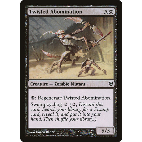 Magic: The Gathering Twisted Abomination (026) Lightly Played