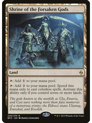 Magic: The Gathering Shrine of the Forsaken Gods (245) Moderately Played