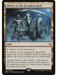 Magic: The Gathering Shrine of the Forsaken Gods (245) Moderately Played