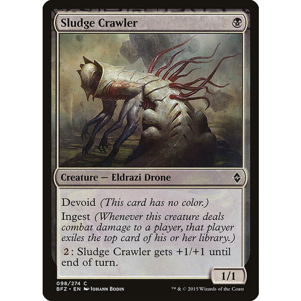 Magic: The Gathering Sludge Crawler (098) Lightly Played