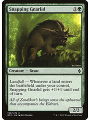 Magic: The Gathering Snapping Gnarlid (190) Moderately Played