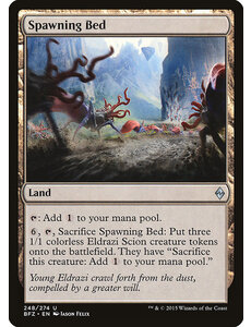 Magic: The Gathering Spawning Bed (248) Lightly Played