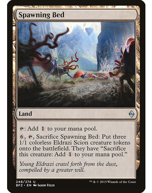 Magic: The Gathering Spawning Bed (248) Lightly Played