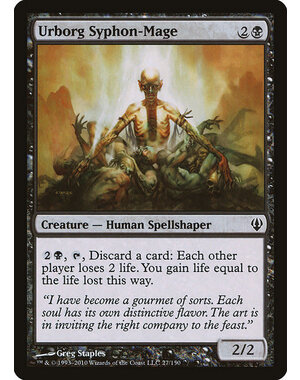 Magic: The Gathering Urborg Syphon-Mage (027) Lightly Played