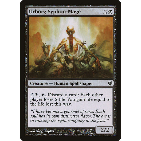 Magic: The Gathering Urborg Syphon-Mage (027) Lightly Played