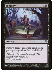 Magic: The Gathering Zombify (029) Damaged