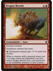 Magic: The Gathering Dragon Breath (033) Moderately Played