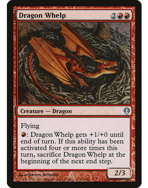 Magic: The Gathering Dragon Whelp (035) Moderately Played