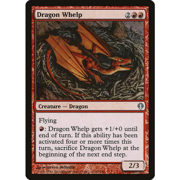 Magic: The Gathering Dragon Whelp (035) Moderately Played