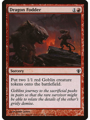 Magic: The Gathering Dragon Fodder (034) Moderately Played