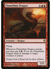 Magic: The Gathering Flameblast Dragon (038) Moderately Played