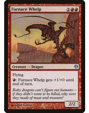 Magic: The Gathering Furnace Whelp (039) Moderately Played