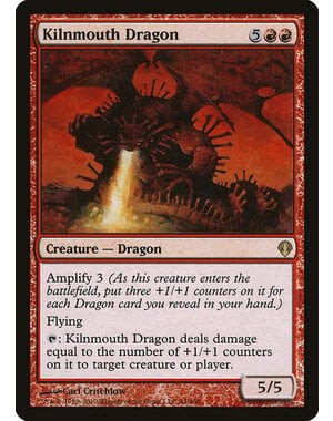 Magic: The Gathering Kilnmouth Dragon (044) Moderately Played