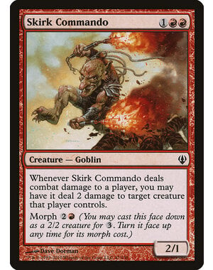 Magic: The Gathering Skirk Commando (047) Damaged