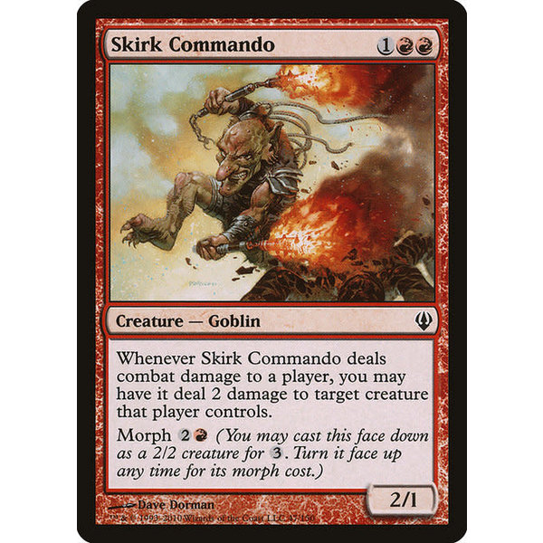 Magic: The Gathering Skirk Commando (047) Damaged